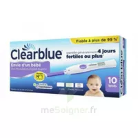 Clearblue Test D'ovulation 2 Hormones B/10 à Vétraz-Monthoux