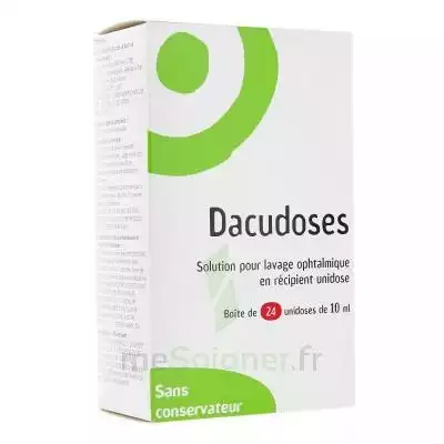 Dacudoses Solution Pour Lavement Ophtalmologique 24unid/10ml à Vétraz-Monthoux
