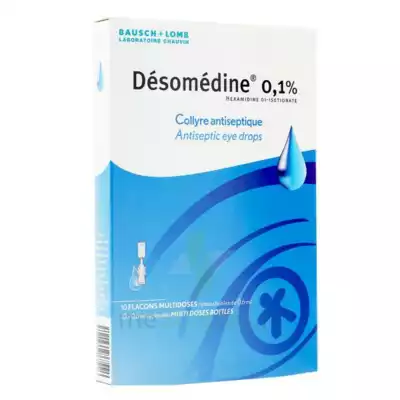 Desomedine 0,1 % Collyre Sol 10fl/0,6ml à Vétraz-Monthoux